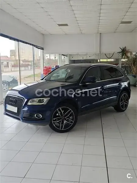 Usado Audi Q5 Ambiente 177 CV (130 kW) 2012 Azul SUV