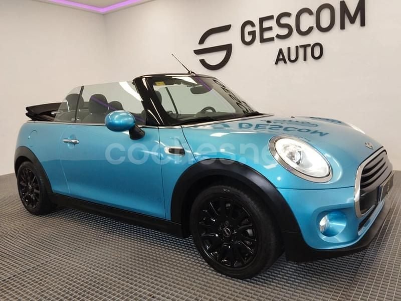 Azul Usado 2017 Mini Cooper Cabriolet Descapotable | 16.900 € (Buen precio) - Imagen 1/4