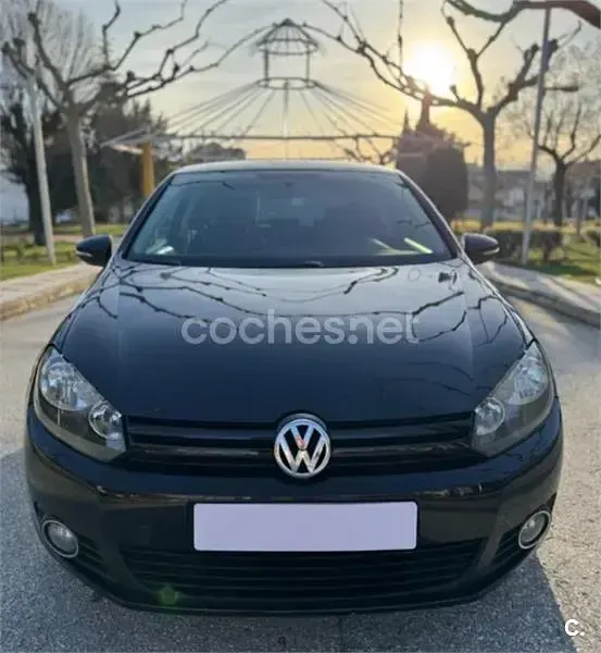 Usado VW Golf VI Sport 105 CV (77 kW) 2010 Negro Utilitario