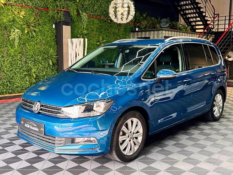 Negro Usado 2017 VW Touran Sportline Monovolumen | 18.990 € (Buen precio) - Imagen 1/4