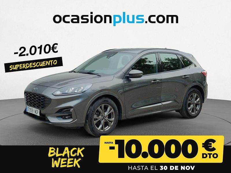 Gris Usado 2023 Ford Kuga ST-Line SUV | 16.890 € (Precio justo) - Imagen 1/4