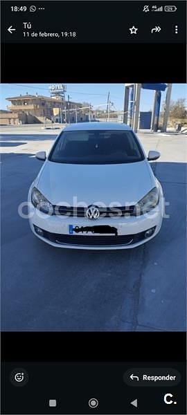 Usado VW Golf VI Advance 105 CV (77 kW) 2010 Blanco Utilitario