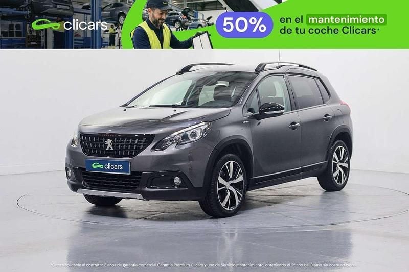 Usado Peugeot 2008 GT-line 110 CV (80 kW) 2017 Gris SUV