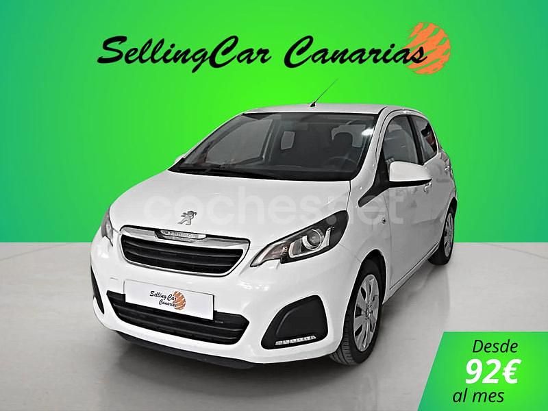 Blanco Usado 2016 Peugeot 108 Utilitario | 5990 € (Precio justo) - Imagen 1/4