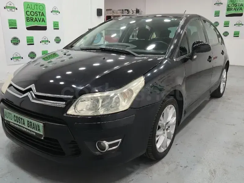 Usado Citroën C4 90 CV (66 kW) 2009 Negro Berlina