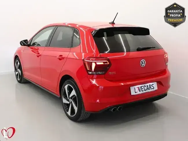 Begagnad VW Polo GTI 200 HK (147 kW) 2019 Röd Sedan