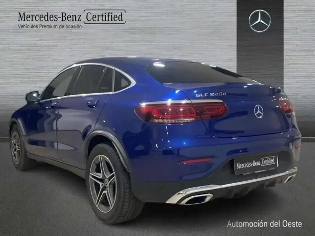 Usado Mercedes GLC220 196 CV (144 kW) 2020 Blanco SUV