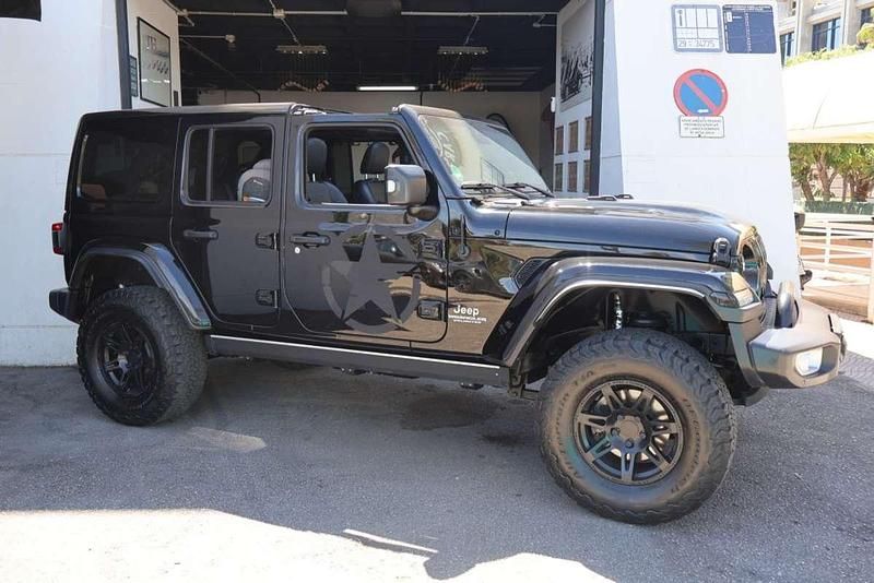Usado Jeep Wrangler Sahara 268 CV (197 kW) 2021 Negro SUV