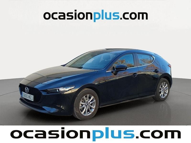 Usado Mazda 3 Prime-Line 140 CV (102 kW) 2025 Negro Utilitario