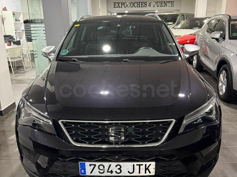 Usado Seat Ateca 4Drive 190 CV (139 kW) 2016 Negro SUV