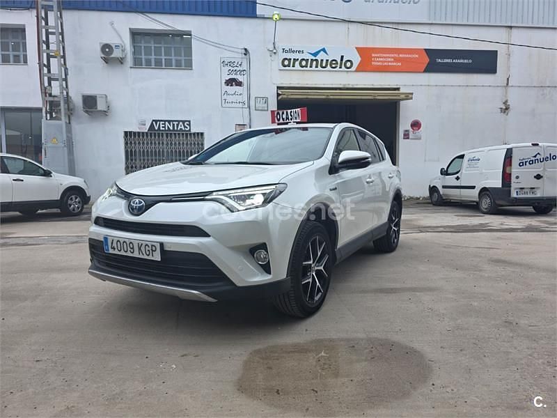 Usado Toyota RAV4 Hybrid 218 CV (160 kW) 2018 Blanco SUV