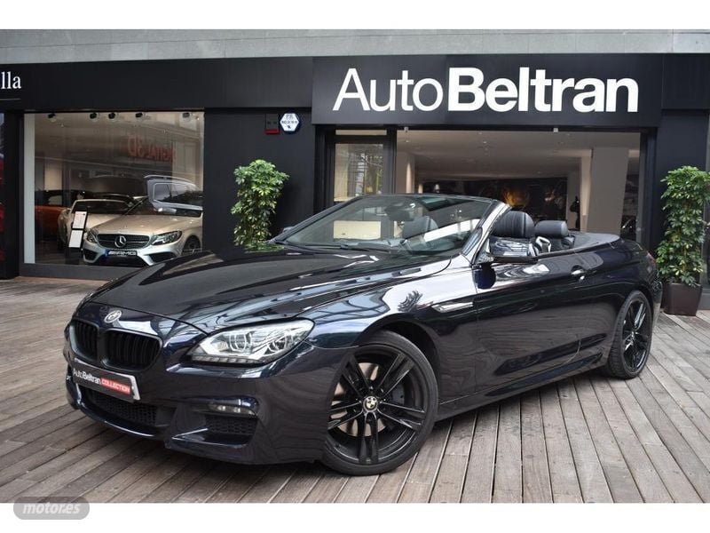 Usado BMW 640 M Sport 320 CV (235 kW) 2013 Negro Coupe