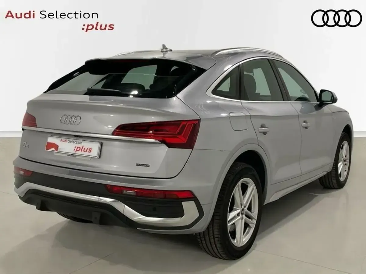 Usado Audi Q5 S-Line 204 CV (150 kW) 2023 Gris SUV