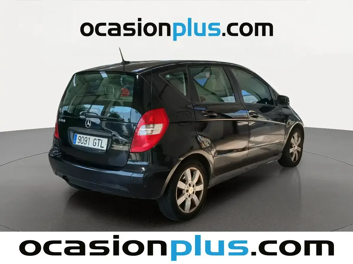 Usado Mercedes A160 Exclusive 95 CV (69 kW) 2010 Negro Utilitario