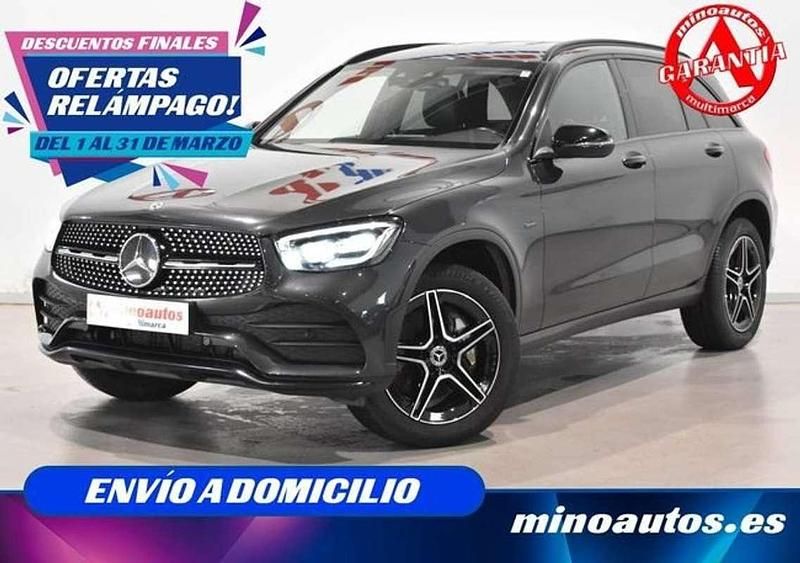 Usado Mercedes GLC300e 306 CV (225 kW) 2021 Gris SUV