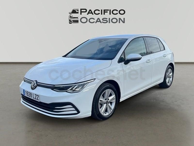 Usado VW Golf VIII Life 110 CV (80 kW) 2022 Blanco Berlina