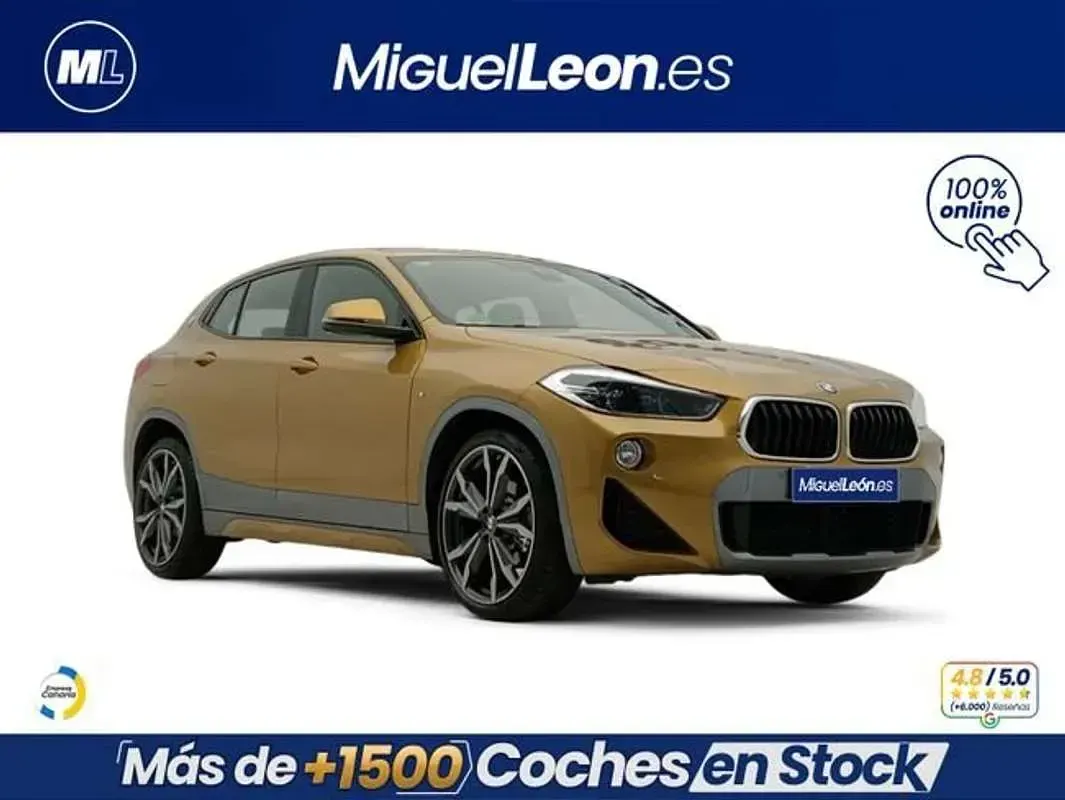 Usado BMW X2 Performance 140 CV (102 kW) 2020 Amarillo SUV