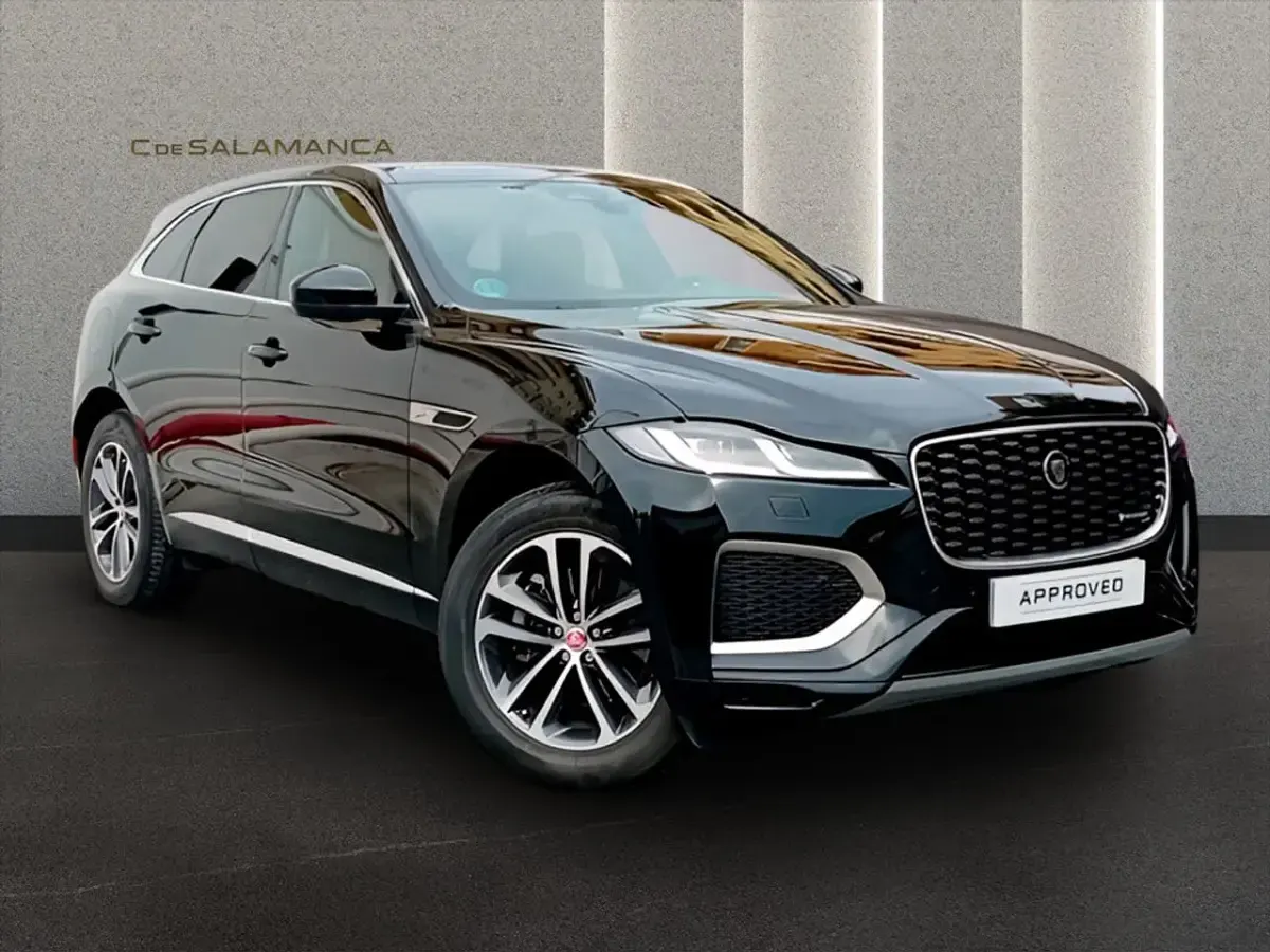 Usado Jaguar F-Pace R-Dynamic 207 CV (152 kW) 2022 Negro metalizado SUV