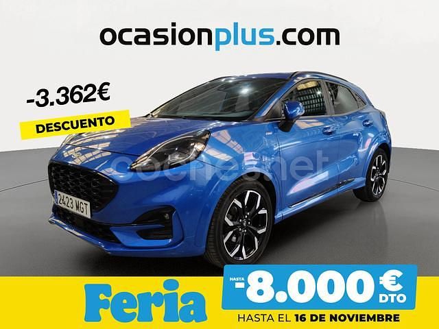 Azul Usado 2023 Ford Puma ST-Line X SUV | 18.290 € (Precio justo) - Imagen 1/4