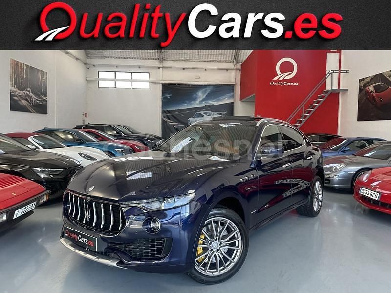 Azul Usado 2018 Maserati Levante SUV | 45.900 € (Precio justo) - Imagen 1/4