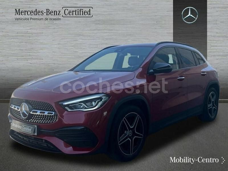 Patagonia red metallic paint Usado 2023 Mercedes GLA200 AMG line SUV | 41.250 € (Precio justo) - Imagen 1/4