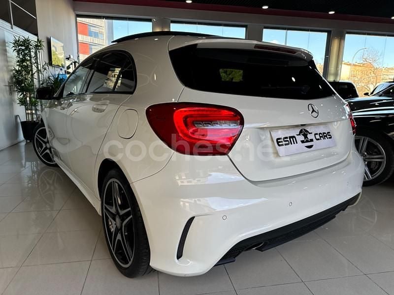Usado Mercedes A200 AMG line 156 CV (114 kW) 2013 Blanco Berlina