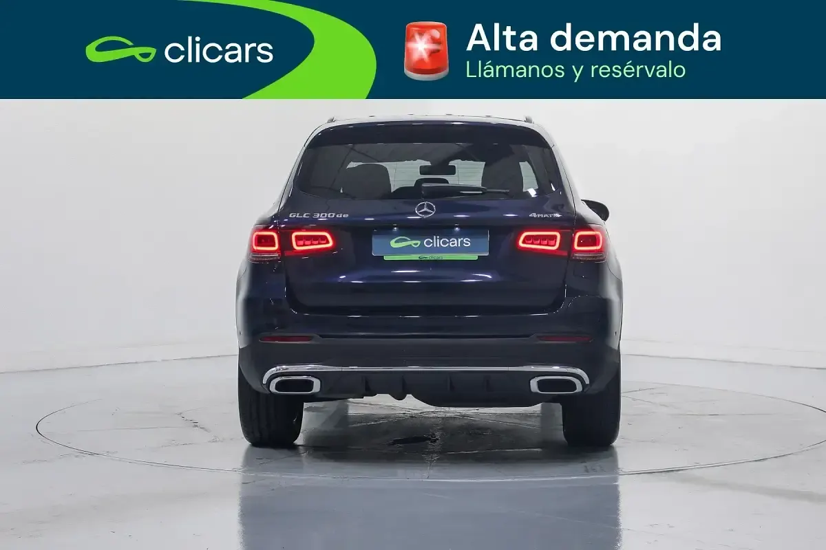 Usado Mercedes GLC300 122 CV (89 kW) 2022 Azul SUV