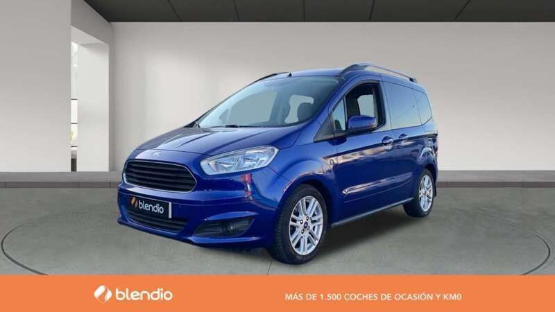 Azul Usado 2016 Ford Tourneo Courier Titanium Monovolumen | 11.857 € (Precio justo) - Imagen 1/4