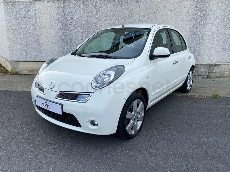 Usado Nissan Micra Acenta+ 86 CV (63 kW) 2010 Blanco Utilitario