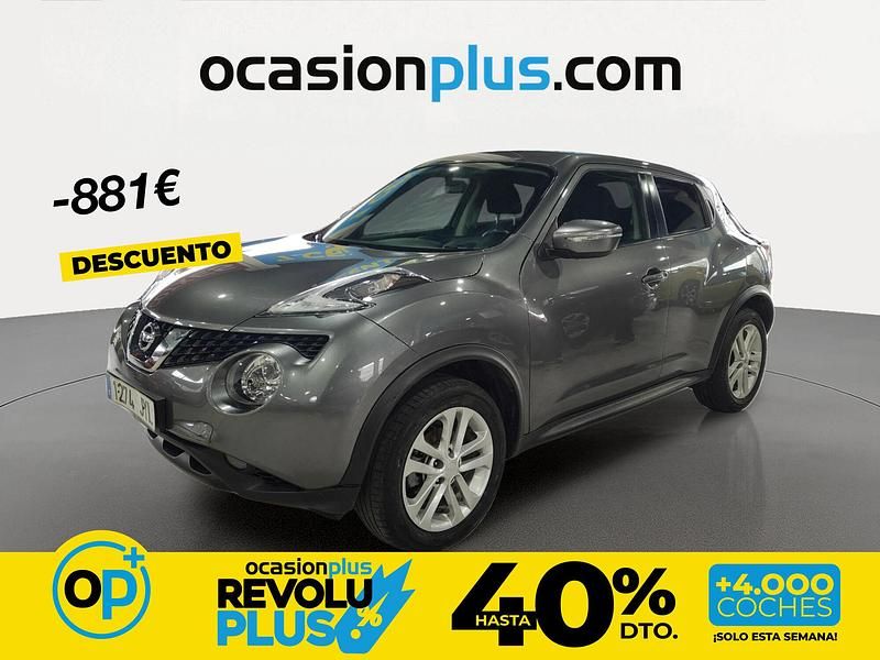 Usado Nissan Juke Acenta 110 CV (80 kW) 2017 Gris SUV