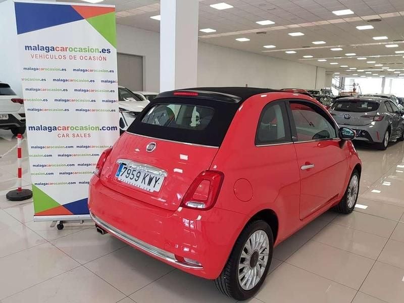 Usado Fiat 500C Lounge 69 CV (50 kW) 2019 Naranja Descapotable