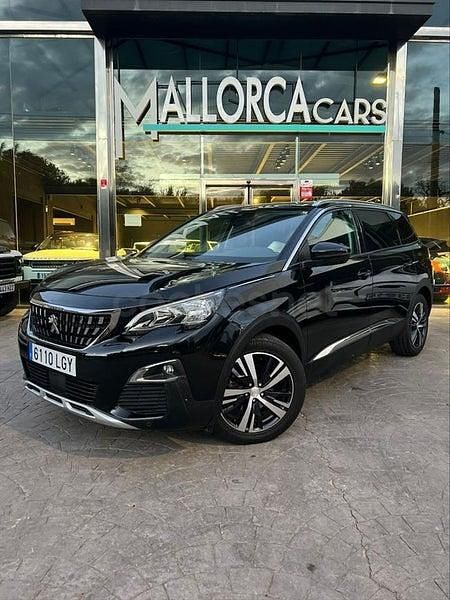 Usado Peugeot 5008 Active 130 CV (95 kW) 2020 Negro SUV
