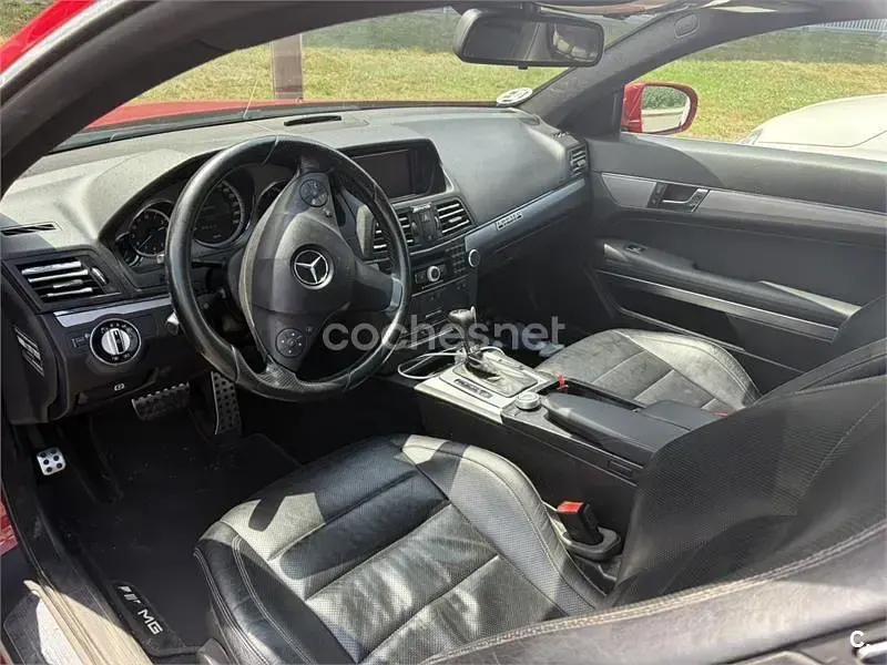 Usado Mercedes E350 Elegance 231 CV (169 kW) 2009 Rojo Coupe