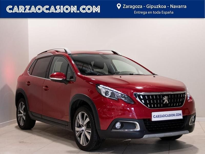 Rojo Usado 2017 Peugeot 2008 Allure SUV | 6900 € (Super precio) - Imagen 1/4