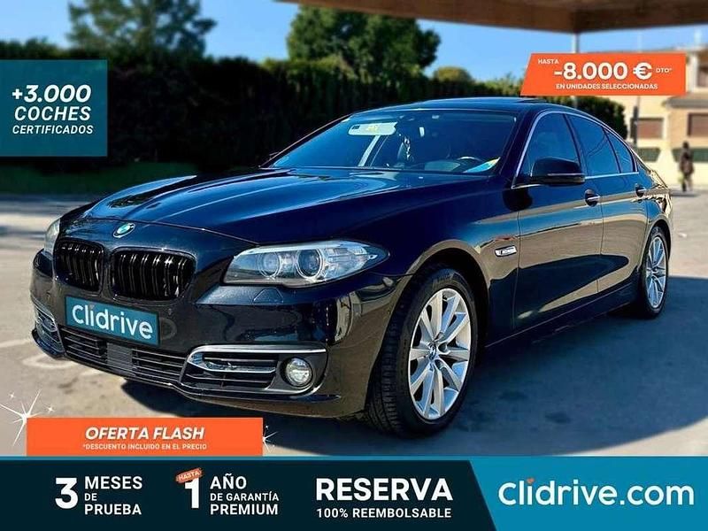Negro Usado 2016 BMW 530 Berlina | 19.590 € (Precio justo) - Imagen 1/3