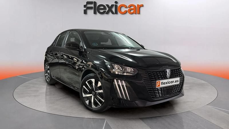 Usado Peugeot 208 Style 101 CV (74 kW) 2024 Negro Utilitario