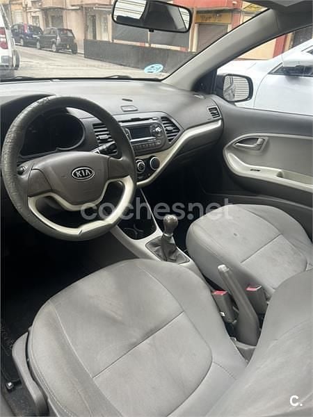Usado Kia Picanto 69 CV (50 kW) 2011 Negro Utilitario