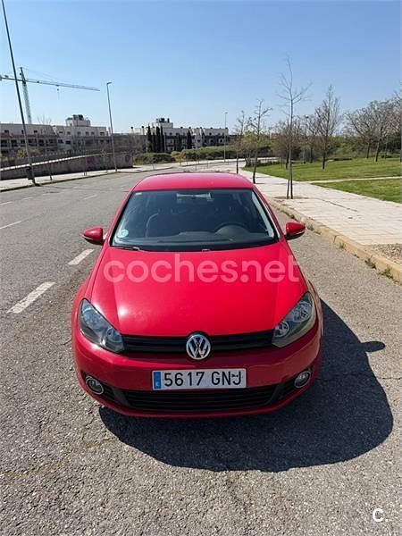 Usado VW Golf VI Sport 122 CV (89 kW) 2010 Rojo Utilitario