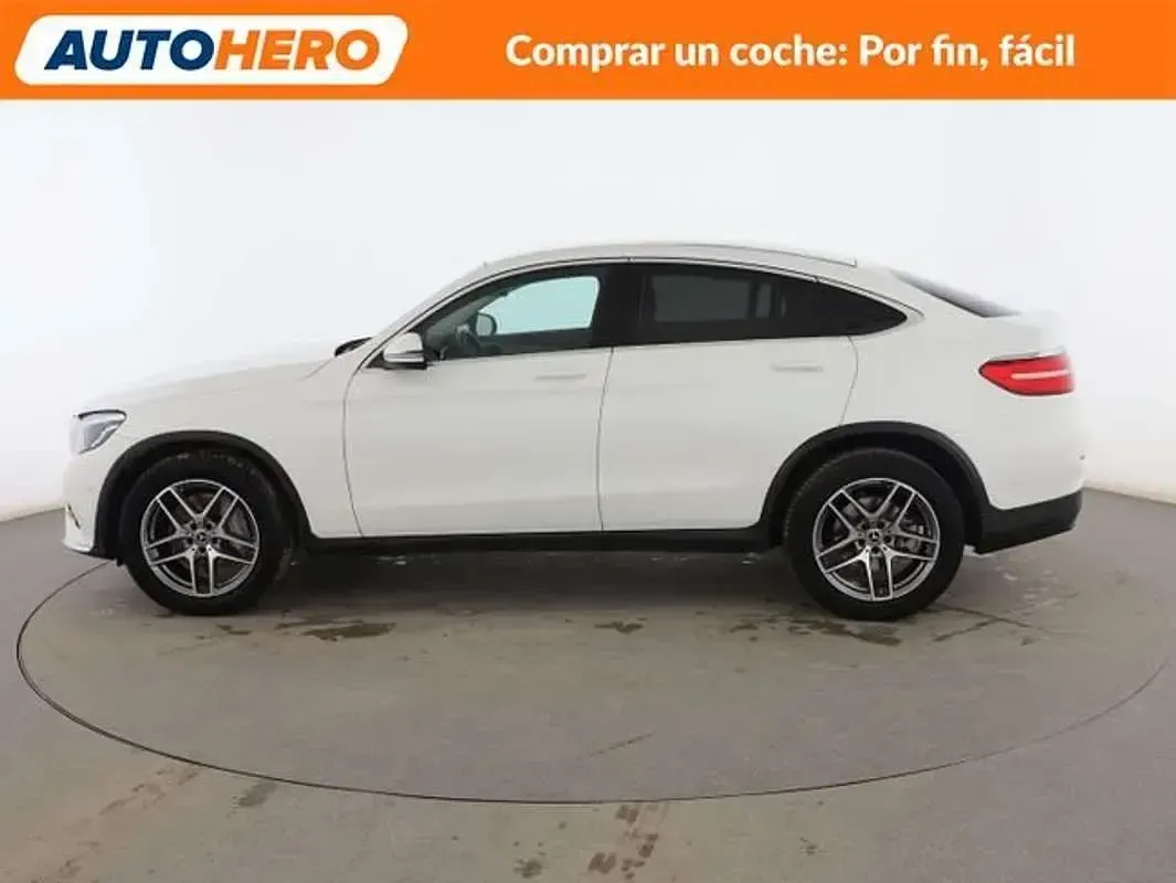 Usado Mercedes GLC250 204 CV (150 kW) 2018 Blanco Coupe