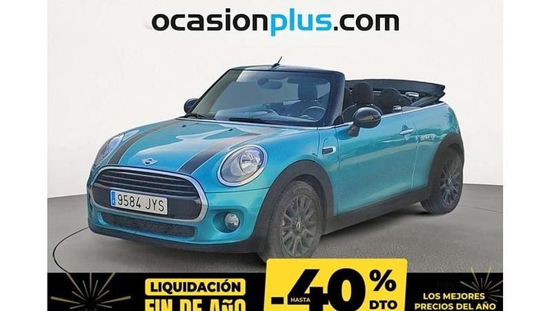 Azul Usado 2017 Mini Cooper D Cabriolet Descapotable | 17.890 € (Precio justo) - Imagen 1/1