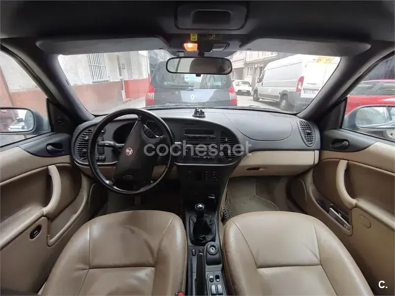 Usado Saab 9-3 Cabriolet 150 CV (110 kW) 2002 Negro Descapotable