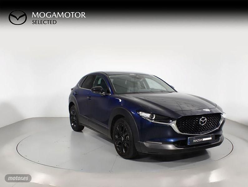 Azul Usado 2022 Mazda CX-30 Homura-Line SUV | 26.700 € (Un poco caro) - Imagen 1/4