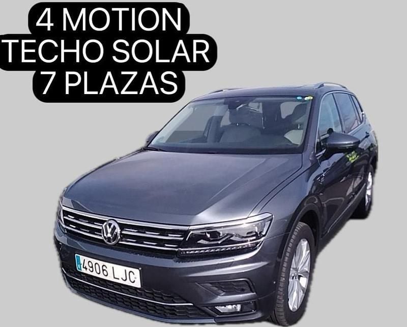 Gris / plata Usado 2020 VW Tiguan Allspace Sportline SUV | 32.800 € (Precio justo) - Imagen 1/4