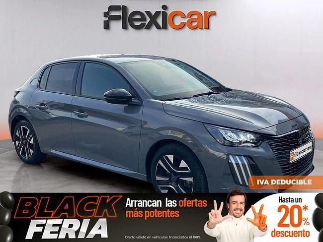 Gris Usado 2024 Peugeot 208 Allure Utilitario | 15.490 € (Precio justo) - Imagen 1/4