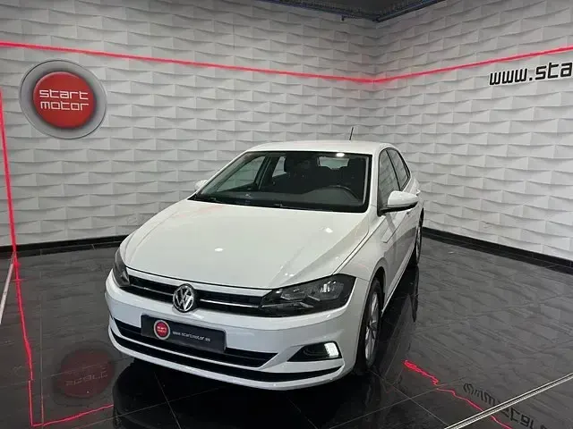 Usado VW Polo Advance 80 CV (58 kW) 2019 Blanco Utilitario