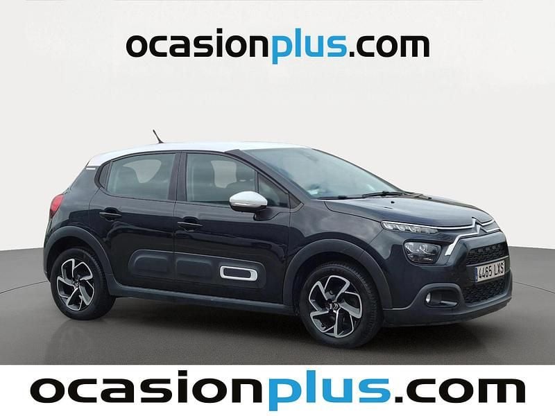 Usado Citroën C3 Feel 83 CV (61 kW) 2022 Negro Utilitario
