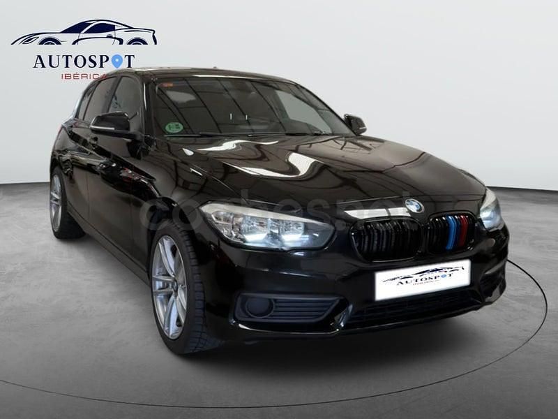 Usado BMW 116 Sport Line 109 CV (80 kW) 2016 Negro Utilitario