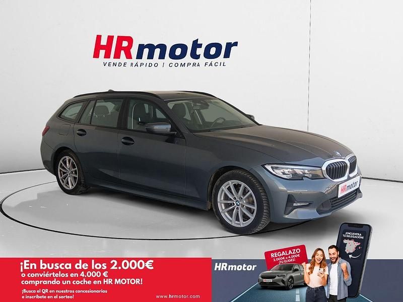 Negro Usado 2021 BMW 318 Shadowline Familiar | 26.690 € (Caro) - Imagen 1/4