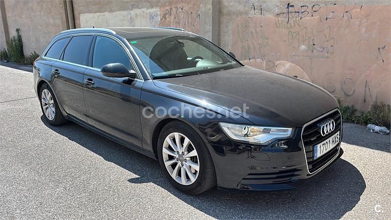 Usado Audi A6 245 CV (180 kW) 2014 Negro Familiar