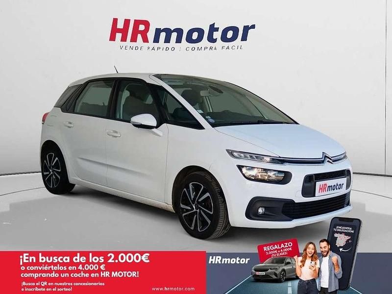 Blanco Usado 2019 Citroën C4 Feel Monovolumen | 10.890 € (Buen precio) - Imagen 1/4